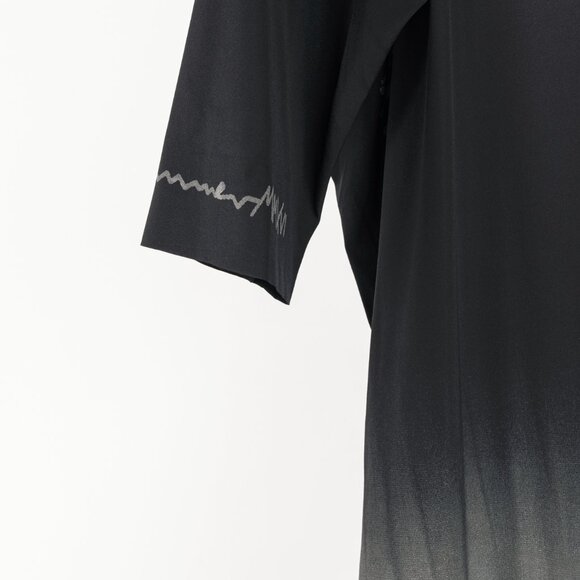 Annette Gortz SS/16 Caya Black & Grey Gradient Silk Mini Dress - Picture 7 of 11